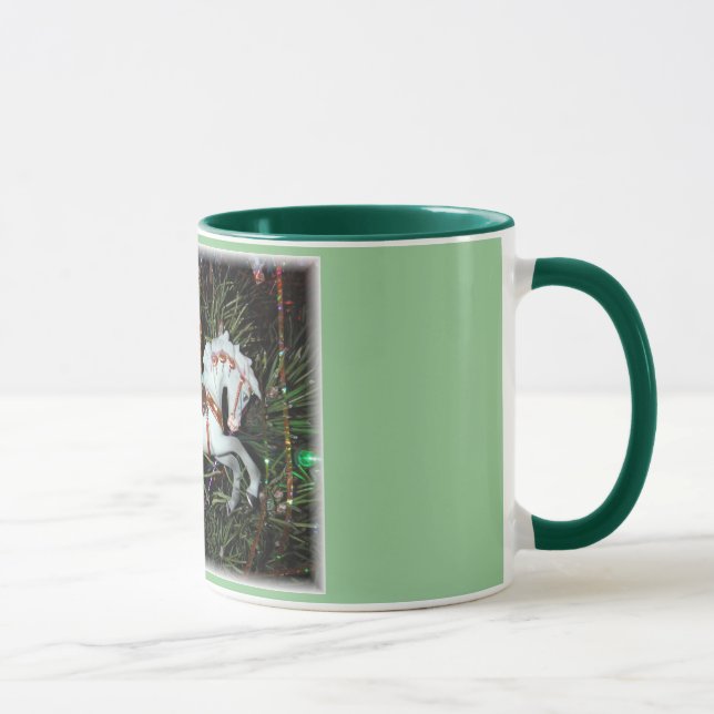 Mug Ornement de cheval de carrousel (Droite)