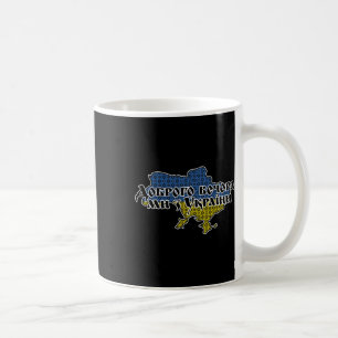 Mug Ornement de drapeau ukrainien Bonsoir Nous sommes