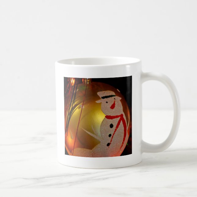 Mug Ornement de neige givrée (Droite)