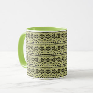 Mug ornement de Noël nordique hiver scandinave nork