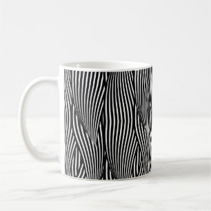 Mug Ornement décoratif continu ondes motifs pétale