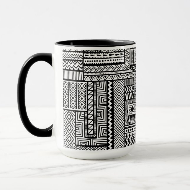 Mug Ornement ethnique (Gauche)