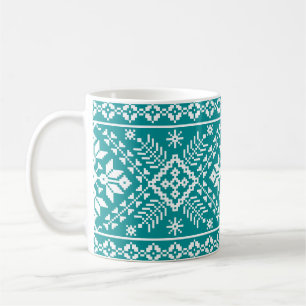 Mug Ornement Ethnique Folk Ukrainien