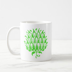 Mug Ornement floral classique Illustration botanique