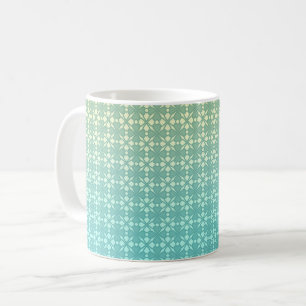 Mug Ornement floral, dégradé