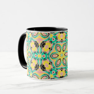 Mug Ornement rétro