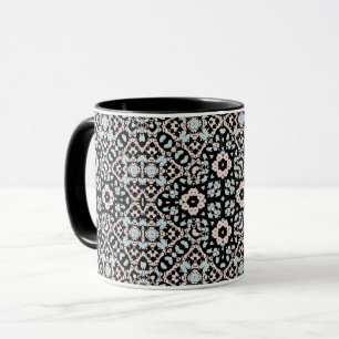 Mug Ornemental rétro marocain arabe vintage sans coutu