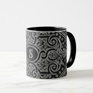 Mug ornementale en argent