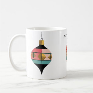 Mug Ornements Vintages dorés Mi-siècle