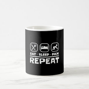 Mug Orpaillage prospection Est Sommeil Pelle Répéter