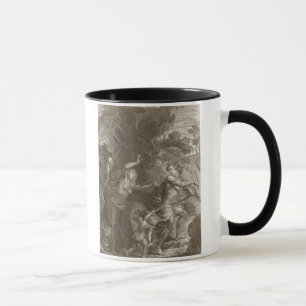 Mug Orphée, Eurydice principal hors d'enfer, regarde