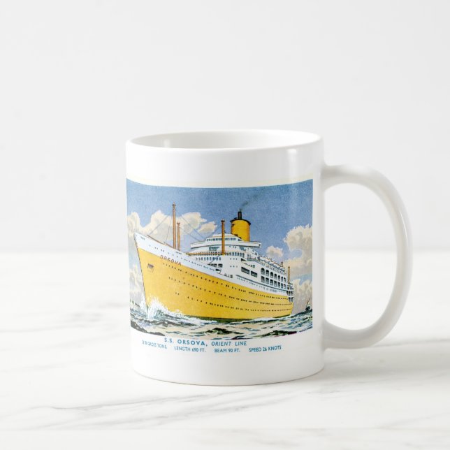 Mug Orsova de la ligne Orient (Droite)