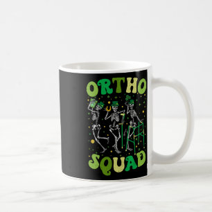 Mug Ortho Squad Dancing Skeletons St patrick Orthopé
