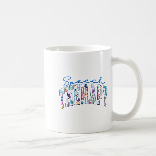 Mug Orthophonie Thérapie Amusante Conception de Langag (Droite)
