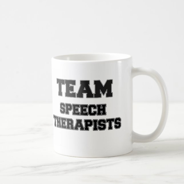 Mug Orthophonistes d'équipe (Droite)