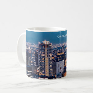 Mug Osaka Japon, photo de la ville