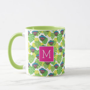 Mug Oscar le Grincheux Motif Tropical