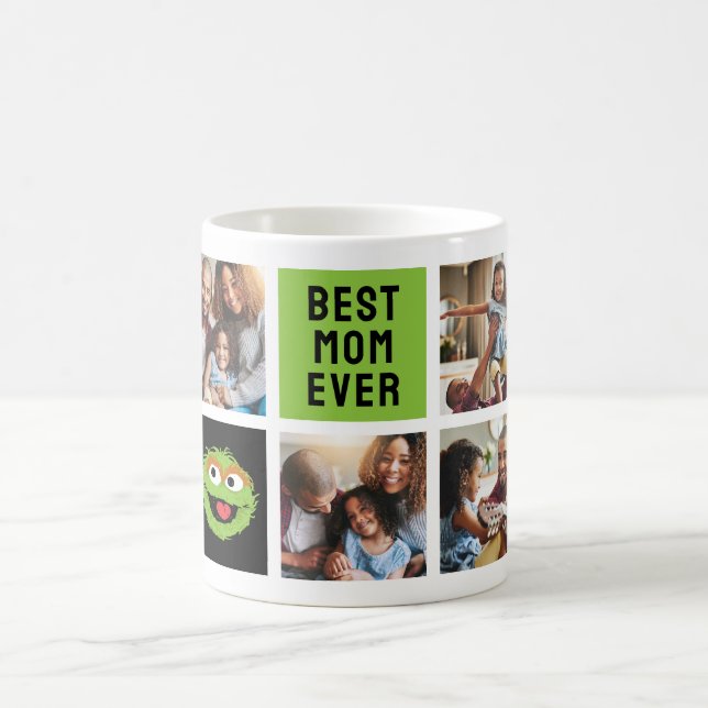 Mug Oscar le Groupement | Meilleur Collage Photo De Ma (Centre)