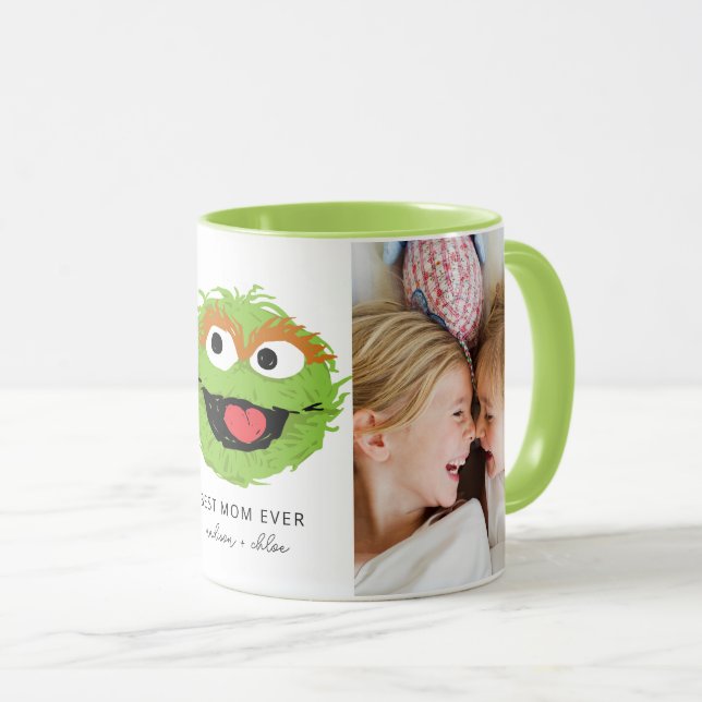 Mug Oscar le Groupement | Meilleure maman - Photo (Devant droit)