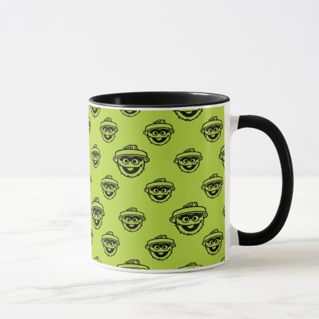 Mug Oscar le Motif vert du Groupement (Droite)