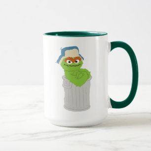 Mug Oscar the Grouch Trash Can Lean