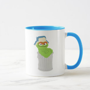 Mug Oscar the Grouch Trash Can Lean