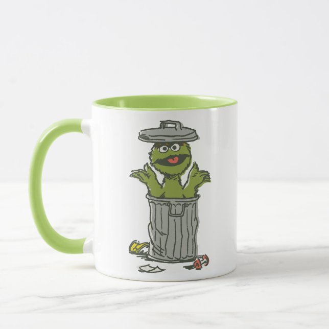 Mug Oscar the Grouch Vintage (Gauche)