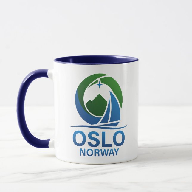 Mug Oslo Norvège Europe (Gauche)