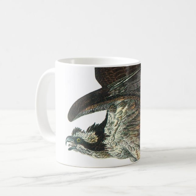 Mug Osprey par Audubon (Devant gauche)