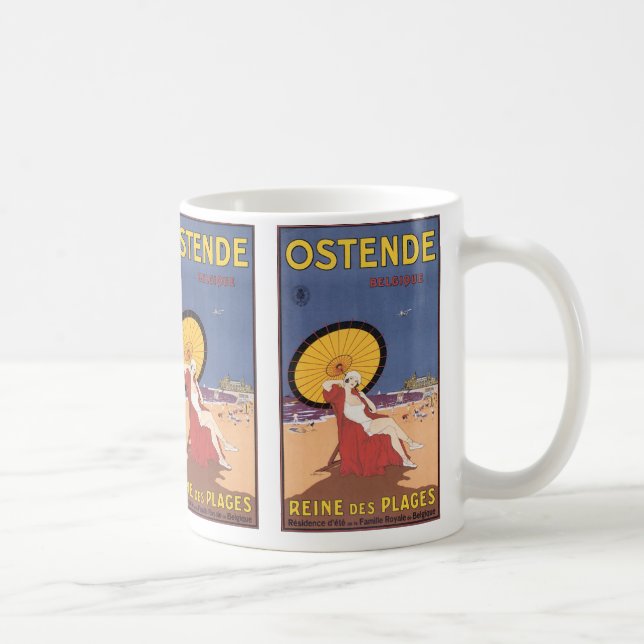 Mug Ostende - Belgique (Droite)