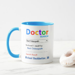 Mug Ostéopathe le meilleur personnalisable drôle