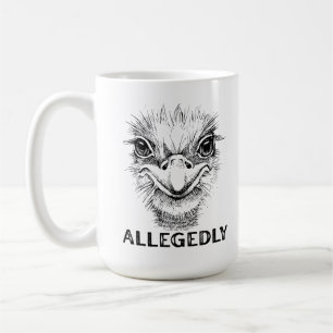 Mug Ostrich Amusant Bird