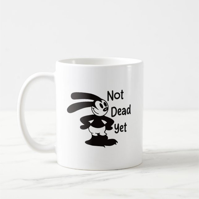 Mug Oswald Le Philosophe Optimiste Drôle Caricature (Gauche)