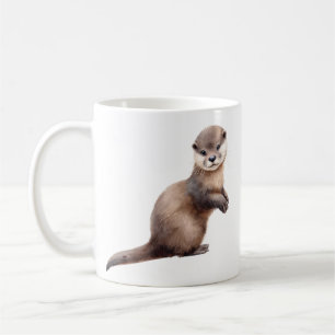 Mug Otter aquarelle