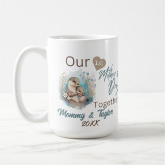 Mug Otter et Baby, notre première fête des mères ensem