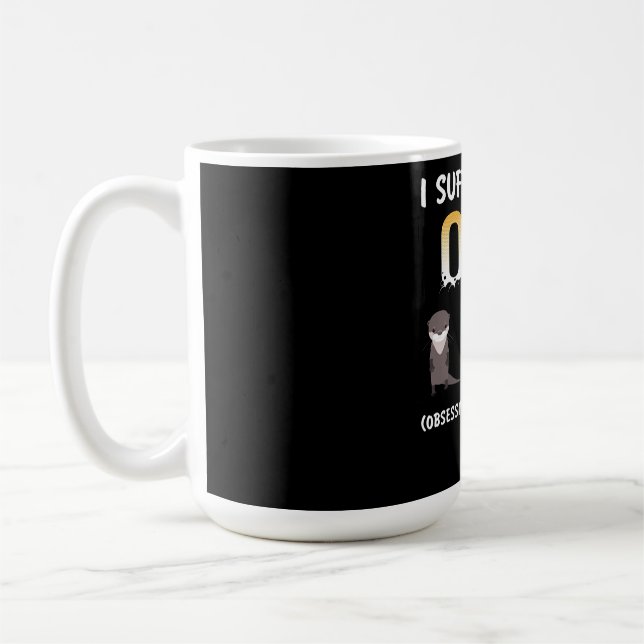 Mug Otter Gift | Trouble Obsessionnel de Otter (Gauche)