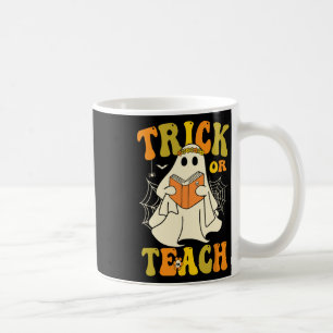 Mug Ou Enseigner Halloween Super Retro Floral Fantôme 