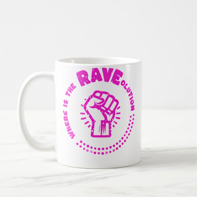 Mug Où est la Raveolution Electro Music (Gauche)