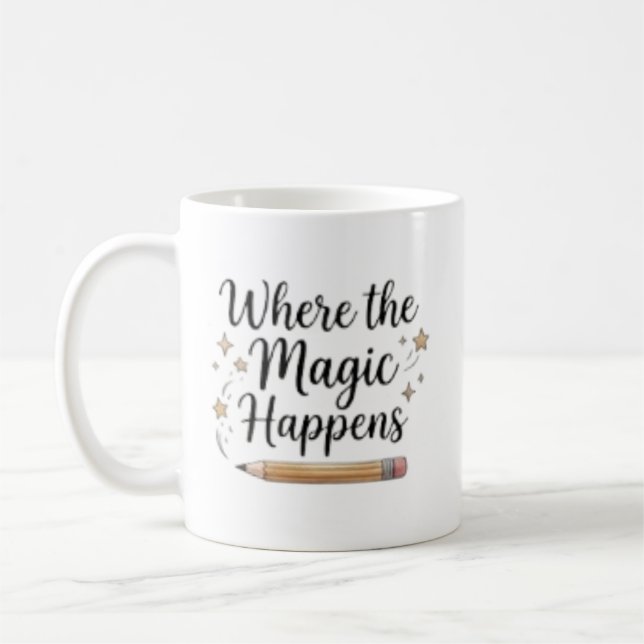 Mug Où la magie opère sur mesure (Gauche)