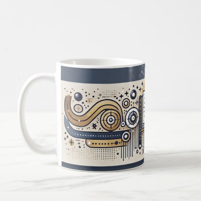 Mug Où la sagesse intemporelle rencontre le design mod (Gauche)