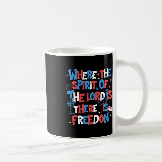 Mug Où L'Esprit Du Seigneur Est Liberté 2 Cor.317 (Droite)