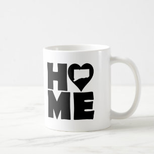 Mug ou mug de voyage Connecticut Home Heart State