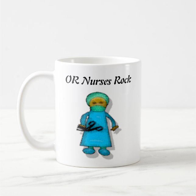 Mug OU roche d'infirmières (Gauche)