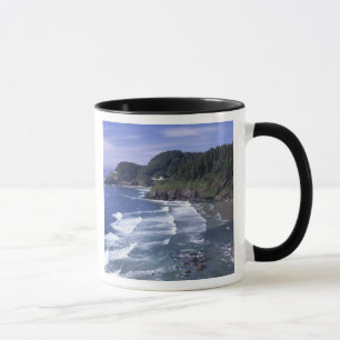 Mug OU, sur la côte de l'Oregon, phare de Heceta Head,