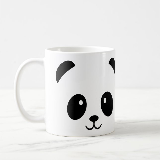 Mug ou tasse de voyage Panda Mignon (Gauche)