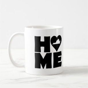 Mug ou tasse de voyage Virginia Home Heart State