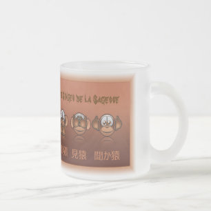 Mug ou tasse les singes de la sagesse