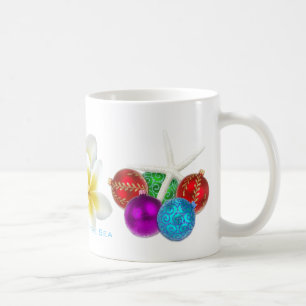 Mug ou tasse thème côtier Noël au bord de la mer