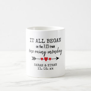 Mug Où tout a commencé la Saint-Valentin avec amour