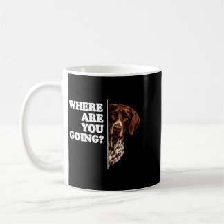 Mug Où Va Le Pointer Allemand À Poil Court